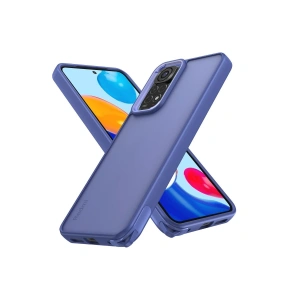 Xiaomi Redmi Note 11 Kılıf Elegant Kapak - Açık Mavi