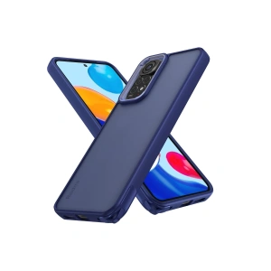 Xiaomi Redmi Note 11 Kılıf Elegant Kapak - Lacivert