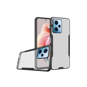 Xiaomi Redmi Note 12 5g Kılıf Platin Silikon - Siyah