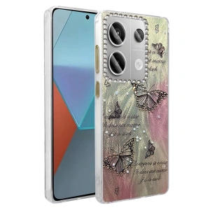 Xiaomi Redmi Note 13 Pro 4g Kılıf Blade Aynalı Desenli Kapak - Desen 6