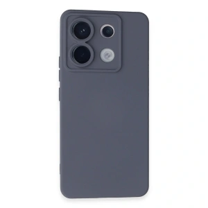 Xiaomi Redmi Note 13 Pro 5g Kılıf Nano İçi Kadife Silikon - Gri
