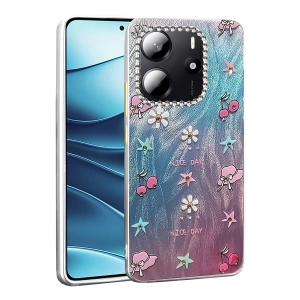 Xiaomi Redmi Note 14 4g Kılıf Blade Aynalı Desenli Kapak - Desen 4