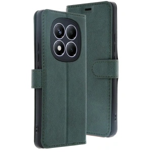 Xiaomi Redmi Note 14 Pro 4g Kılıf Trend S Plus Kapaklı Kılıf - Yeşil