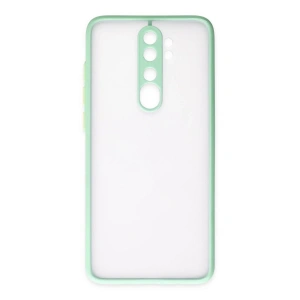 Xiaomi Redmi Note 8 Pro Kılıf Montreal Silikon Kapak - Turkuaz
