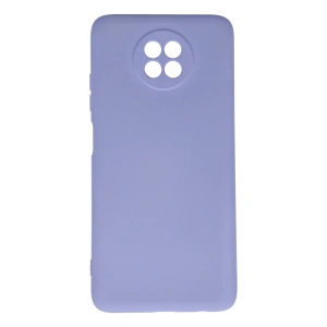 Xiaomi Redmi Note 9 5g Kılıf Nano İçi Kadife Silikon - Lila