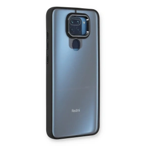 Xiaomi Redmi Note 9 Kılıf Dora Kapak - Siyah