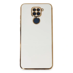 Xiaomi Redmi Note 9 Kılıf Volet Silikon - Beyaz