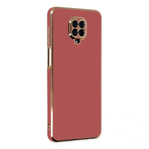 Xiaomi Redmi Note 9 Pro Kılıf Volet Silikon - Kırmızı