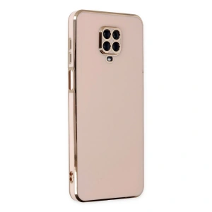 Xiaomi Redmi Note 9 Pro Kılıf Volet Silikon - Pembe