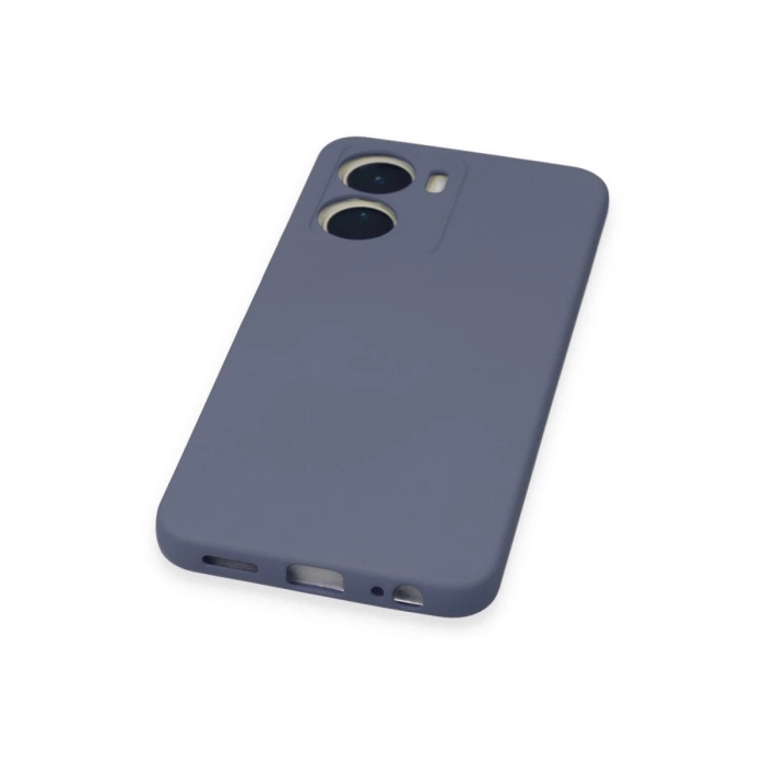 Vivo Y16 Kılıf Nano İçi Kadife Silikon - Gri