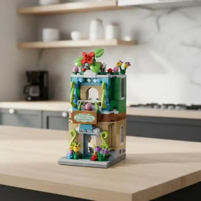 P657037 ÇİÇEK DÜKKANI 280 PARÇA BLOCK OYUNCAK