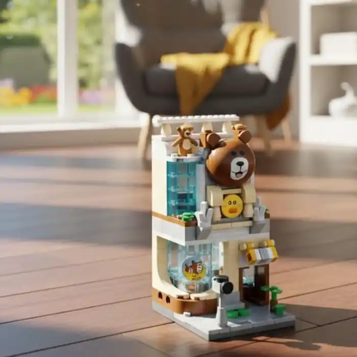 P657043 BUTİK DÜKKANI 249 PARÇA BLOCK OYUNCAK