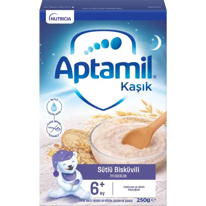Sütlü Bisküvili Kaşık Maması 250 Gr