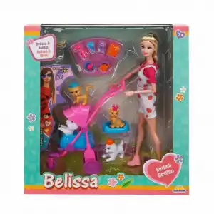 3045 Belissanın Annesi ve Sevimli Dostlar 30 cm -NessiWorld