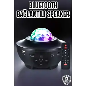 Yıldızlı gökyüzü Projektörü Uzaktan kumandalı Çocuklara Özel Şarjlı