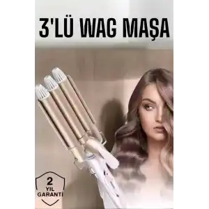 Wag Maşa Negatif İyon Teknolojili Isı Ayarlı Saç Maşası