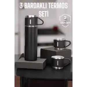 500 ml Kapasiteli Taşınabilir Basınçlı Termos Seti Günlük Kullanım için İdeal