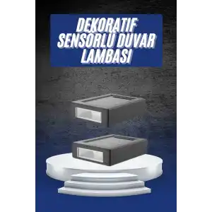Dekorasyon Aplik Işık Güneş Enerjili Aydınlatma Dekoratif Aydınlatma