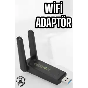 Dual Band Wifi Alıcı Adaptör USB 3.0 Destekli
