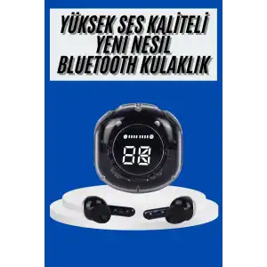 Ultrapods Led Göstergeli Oyuncu Kulaklığı ANC Destekli Bluetooth 5.3