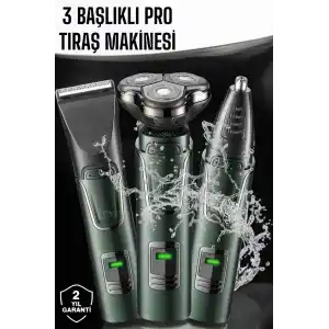Kulak Ve Burun Başlıklı Profesyonel Tıraş Makinesi