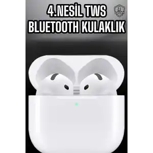 4.Nesil Kaliteli TWS Android ve İOS Uyumlu Mikrofonlu Kulaklık
