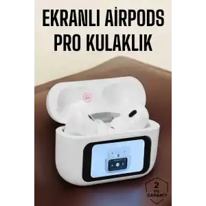 Kablosuz Yeni Nesil Bluetooth Bağlantılı Dokunmatik Ekranlı Kulak İçi Pro