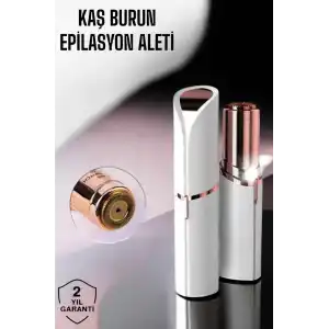 Taşınabilir ve Şık Yüz Kaş Epilatörü Hassas Ciltlere Özel