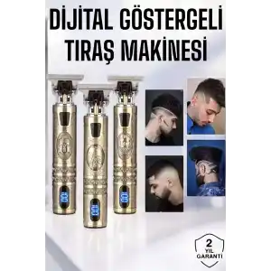 Tıraş Makinesi Çizik Tıraş Paslanmaz Çelik Uzun Ömürlü Şarjlı