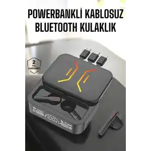 Kablosuz Bluetooth Kulaklık Powerbankli Uzun Pil Ömrü Yüksek Ses Kaliteli