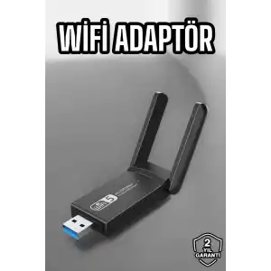 Wifi Alıcı Wifi Adaptörü USB Girişli 3.0
