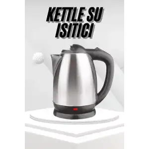 Yeni Nesil Saplı Uzun Ömürlü Paslanmaz Çelik Su Isıtıcı Kettle