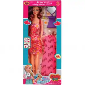 Anlily Aynalı Yedek Elbiseli Bebek 2284