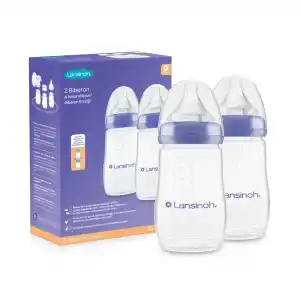 Biberon 2Li Natural Wawa Biberon Emziği 240 ml