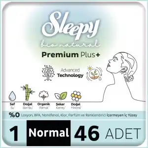 Bio Natural Premium Plus Mega Normal Ped 46 Adet