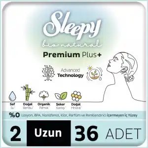 Bio Natural Premium Plus Mega Uzun Ped 36 Adet