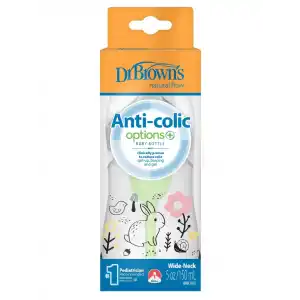 Geniş Ağız PP Antikolik Options Biberon 150 ml Kız