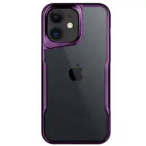 İphone 11 Kılıf Boyi Silikon Kapak - Derin Mor