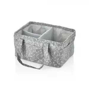  Katlamalı Anne & Bebek Organizer 795 Gri Çiçek
