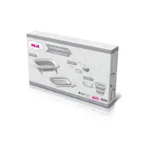 Katlanır Küvet Seti Gri