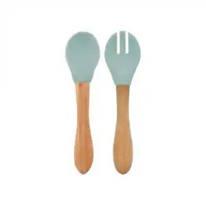 Mama Kaşığı ve Çatal Seti River Green