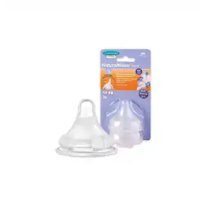 Natural Wave Biberon Emziği Orta Akış 2Li