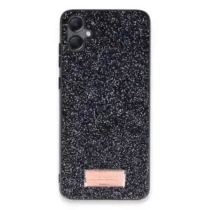 Onegif Samsung Galaxy A05 Bright Simli Kapak - Siyah