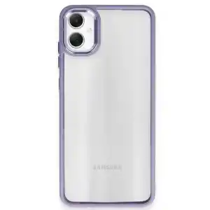 Samsung Galaxy A05 Kılıf Power Silikon - Lila