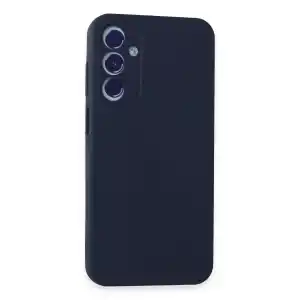 Samsung Galaxy A35 5g Kılıf First Silikon - Lacivert
