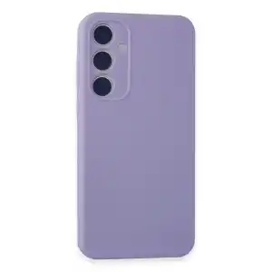 Samsung Galaxy A55 5g Kılıf First Silikon - Lila