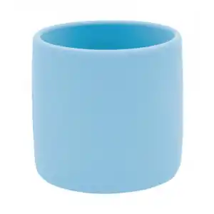 Silikon Mini Bardak Mineral Blue