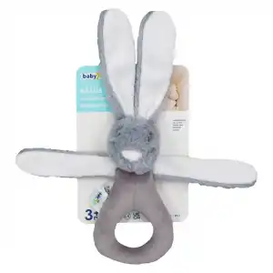  Tutmalı Peluş Mini Tavşan 842 Gri