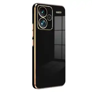 Xiaomi Redmi Note 13 Pro Plus Kılıf Volet Silikon - Siyah