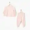 AC25557 Side Snap Set 2Li Zıbın Takım Dark Pink